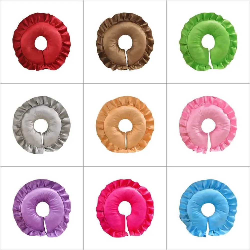 Soft cushion massage tool slow rebound flower shaped detachable U-shaped pillow facial pillow facial massage pillow W240819