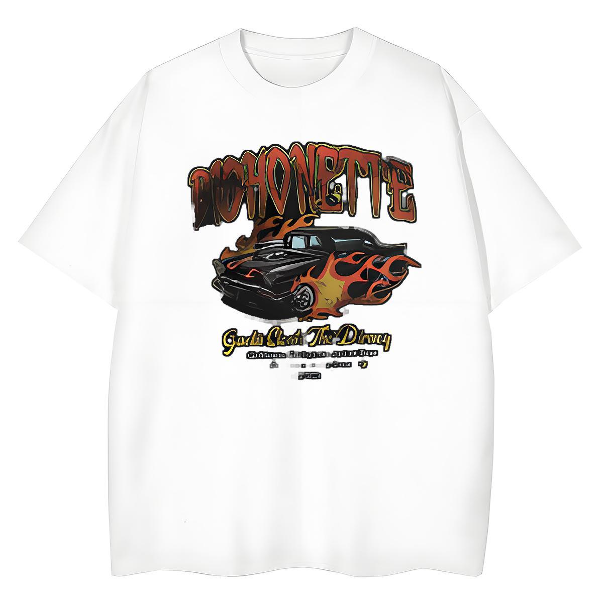 Fashion Womens T Shirts 100% Cotton 230g O-Neck Short Sleeve Sports Casual car Lady T shirt Nice Custom Printing Top Tees