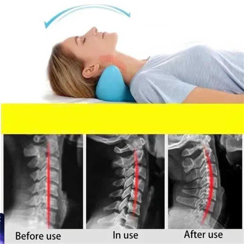 Cervical Pillow Repair Cervical Pillow Gravity Finger Pressure Trajectory Correction Shoulder and Neck Relaxation Massage Pillow W240819