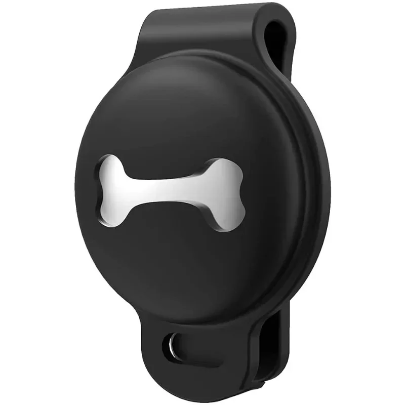 1PCS For Apple Airtag Case Dog Cat Collar GPS Finder Colorful Luminous Protective Silicone Case For Apple Air Tag Tracker Holder