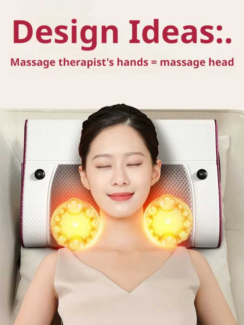 Home multifunctional electric massage tool Lumbar massage hot massage pillow W240819