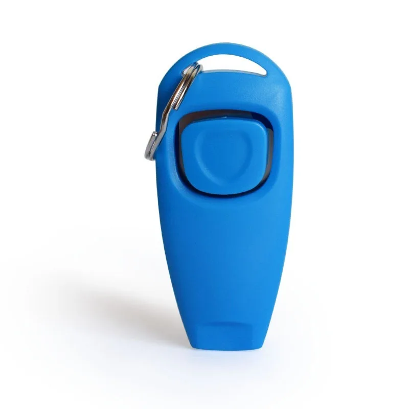 1Pcs Dog Whistle and Clicker Pet Training Aid Tool with Whistle 2 in 1 Design Portable Trainer Pet Products Supplies
