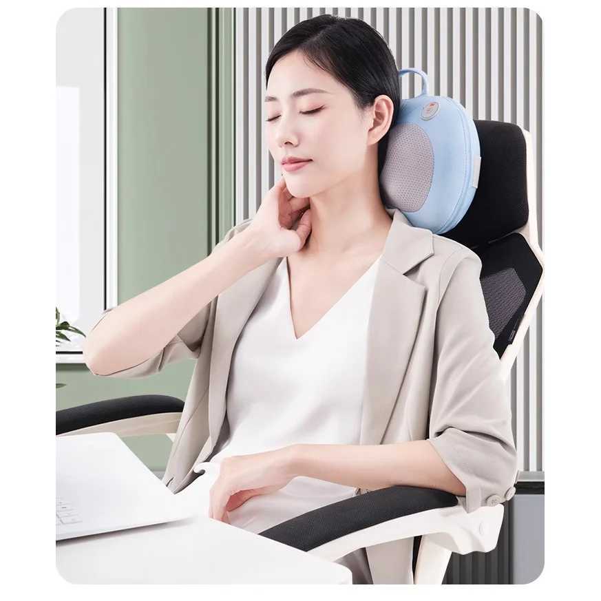 Newly arrived portable electric heating relaxation pillow massage pillow high-quality other massage products W240819