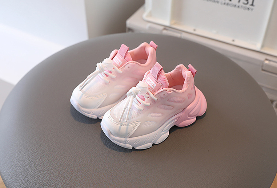Girls Boys Unisex Mixed Colors Breathable Platform Sneakers 2024 Children Casual Mesh Light Weight Cutefeet Kids Sports Running Shoes Trainers Sizes 2