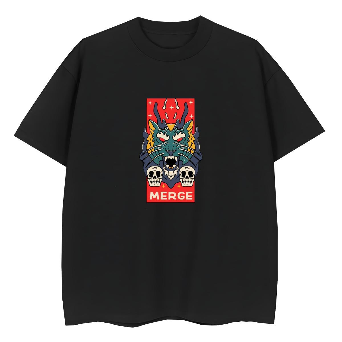New Arrival T Shirt For Woman 100% Cotton 230g Breathable Hip Hop Street skull Women Tshirts Popular Skull Clothes