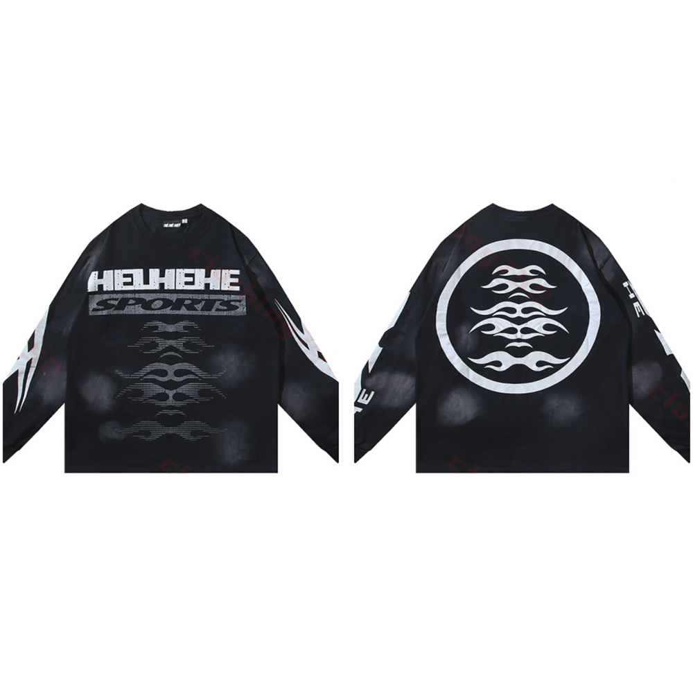 Helly Starhoodie Designer Luxury Brand Hoodie Men Women Y2k Rapper Hip Hop Summer Classic Vintage Graphic Long Sleeve Washed Sweater Helles Star Hoodie 1D3