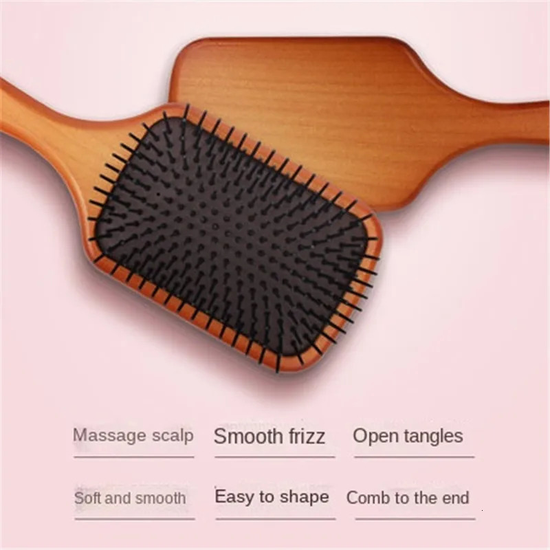 For Aveda Salon-Quality Hair Styling Gift Parts - Portable Air Cushion Massage Comb and Anti-Static Detangling Hairbrush Set 241011
