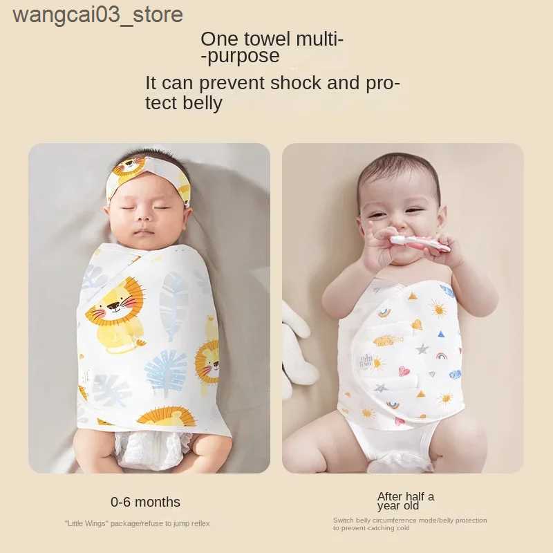 Blankets Swaddling Simple Baby Kids For Babies Quilt Cloth Swaddle Blanket Thick Warmer Boys Girls Wrap Warm Sleeping Newborn Bath Towel Gifts L240910