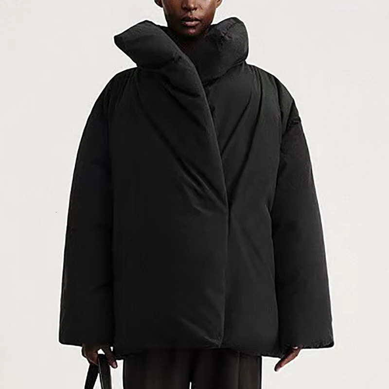 Womens loose jacket fashionable casual top high-quality warmth autumn and winter y2k 241009