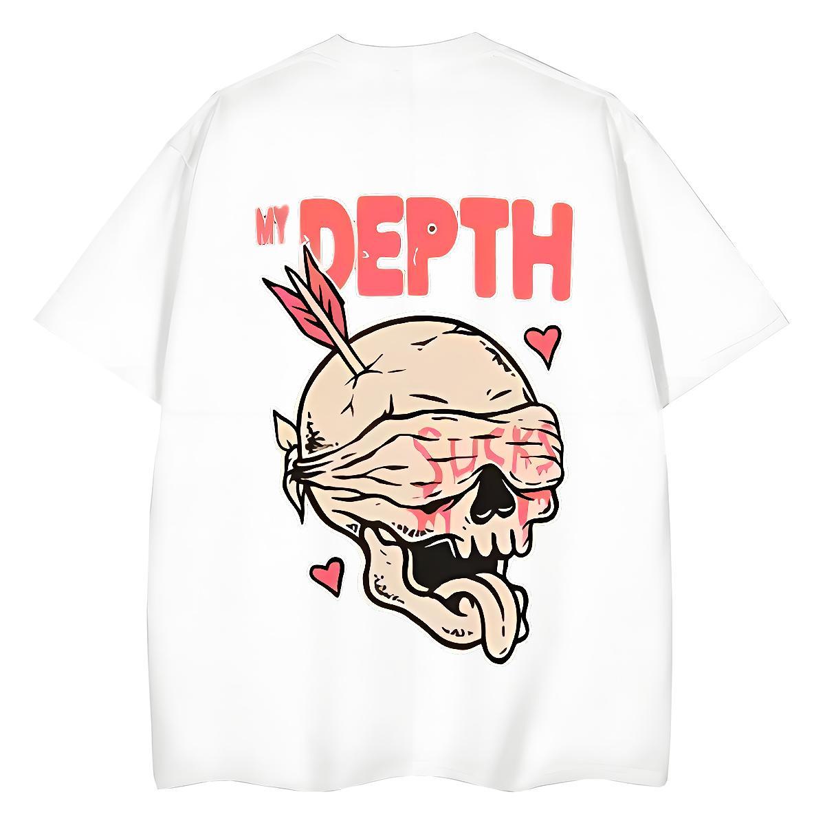 Fashion New T Shirts Women 230g Pure Cotton Crew Neck Sports Casual halloween Unisex Tshirts Soft Anime Top Tees