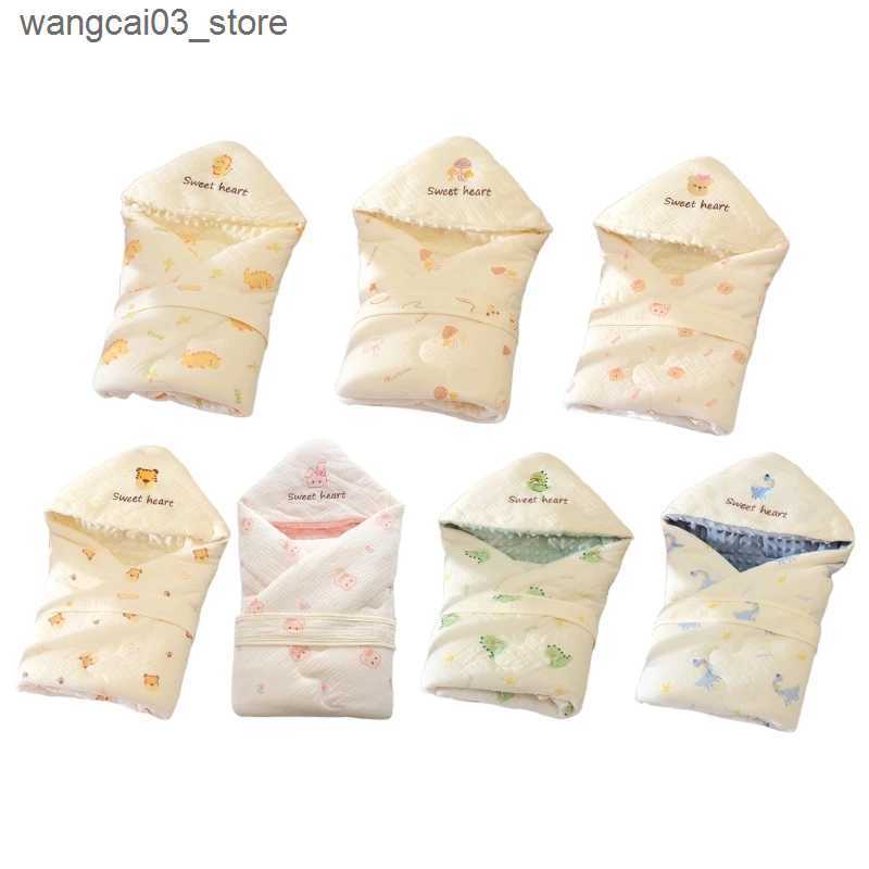 Blankets Swaddling Cotton Blanket Swaddles Wraps Quilt Stroller Blankets Baby Muslin Swaddles Blankets Cover for Toddler Newborn QX2D L240910