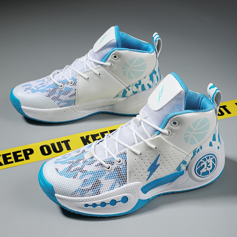 Children's basketball shoes male professional training actual combat shock-absorbing rebound junior high school non-slip sports