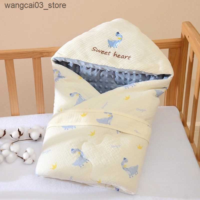 Blankets Swaddling Cotton Blanket Swaddles Wraps Quilt Stroller Blankets Baby Muslin Swaddles Blankets Cover for Toddler Newborn QX2D L240910