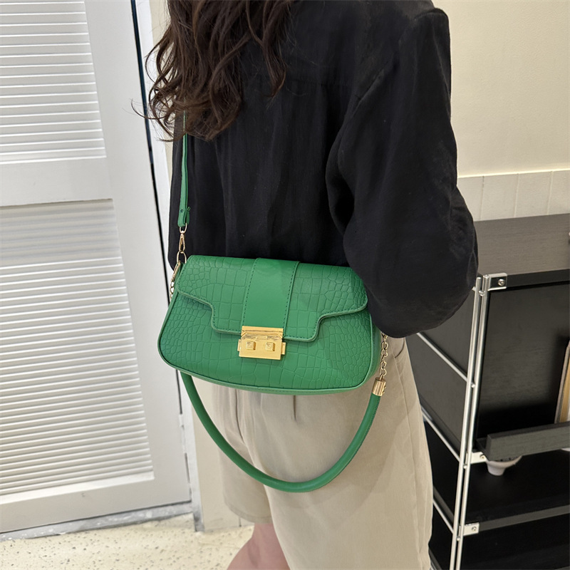 Women's New Fashion Simple Shoulder Leisure Commuter Crossbody Trend Small Square Bag