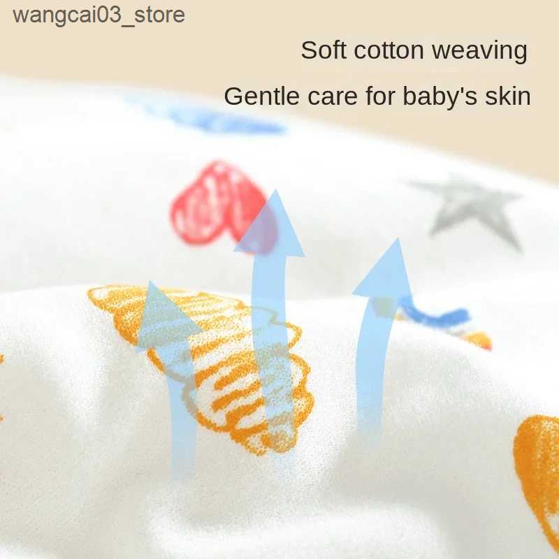 Blankets Swaddling Simple Baby Kids For Babies Quilt Cloth Swaddle Blanket Thick Warmer Boys Girls Wrap Warm Sleeping Newborn Bath Towel Gifts L240910