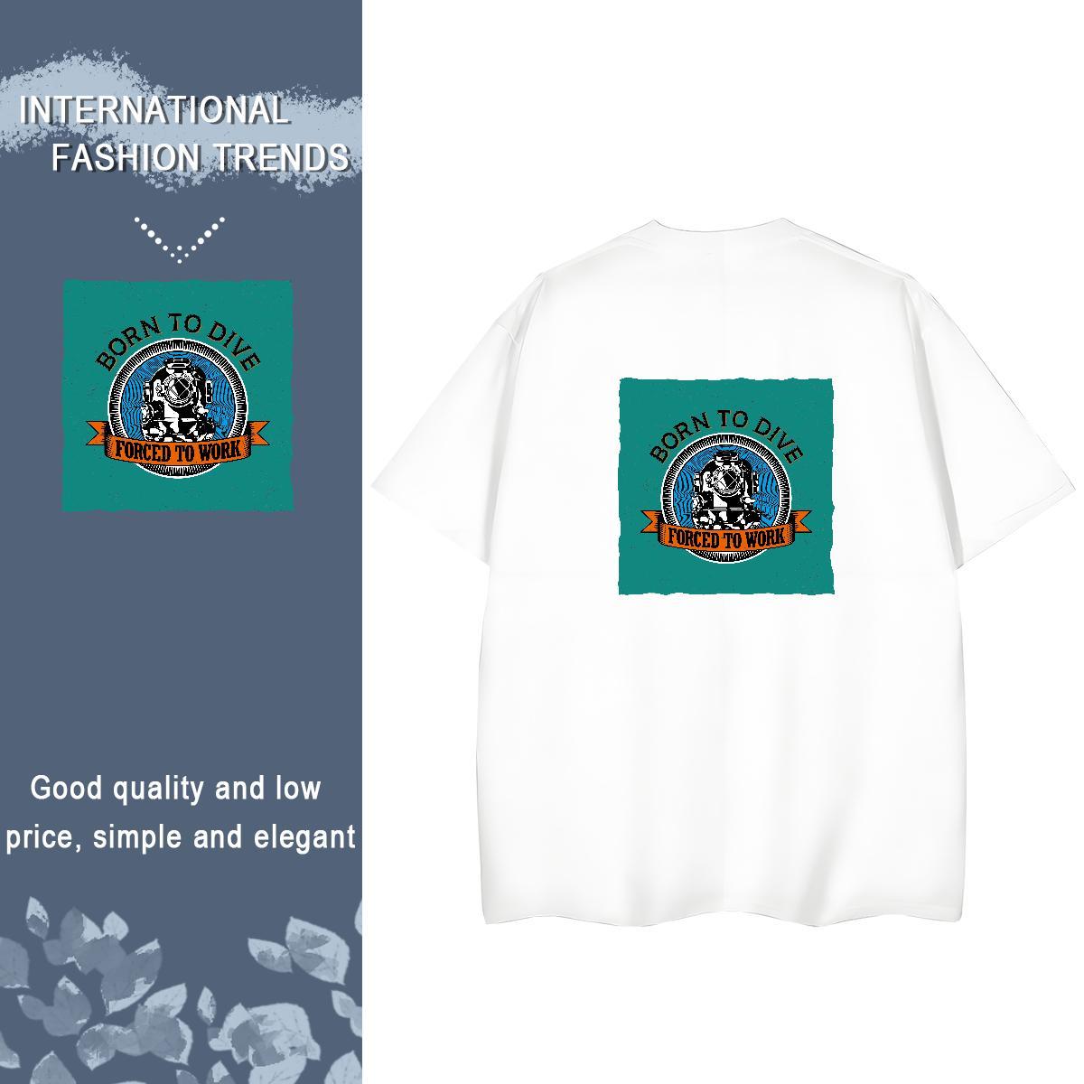 TOP Quality Women T Shirts 230g 100% Cotton O Neck Short Sleeves High Street Hip Hop logo Woman Tshirt Female Custom Cartoon Top Shirts