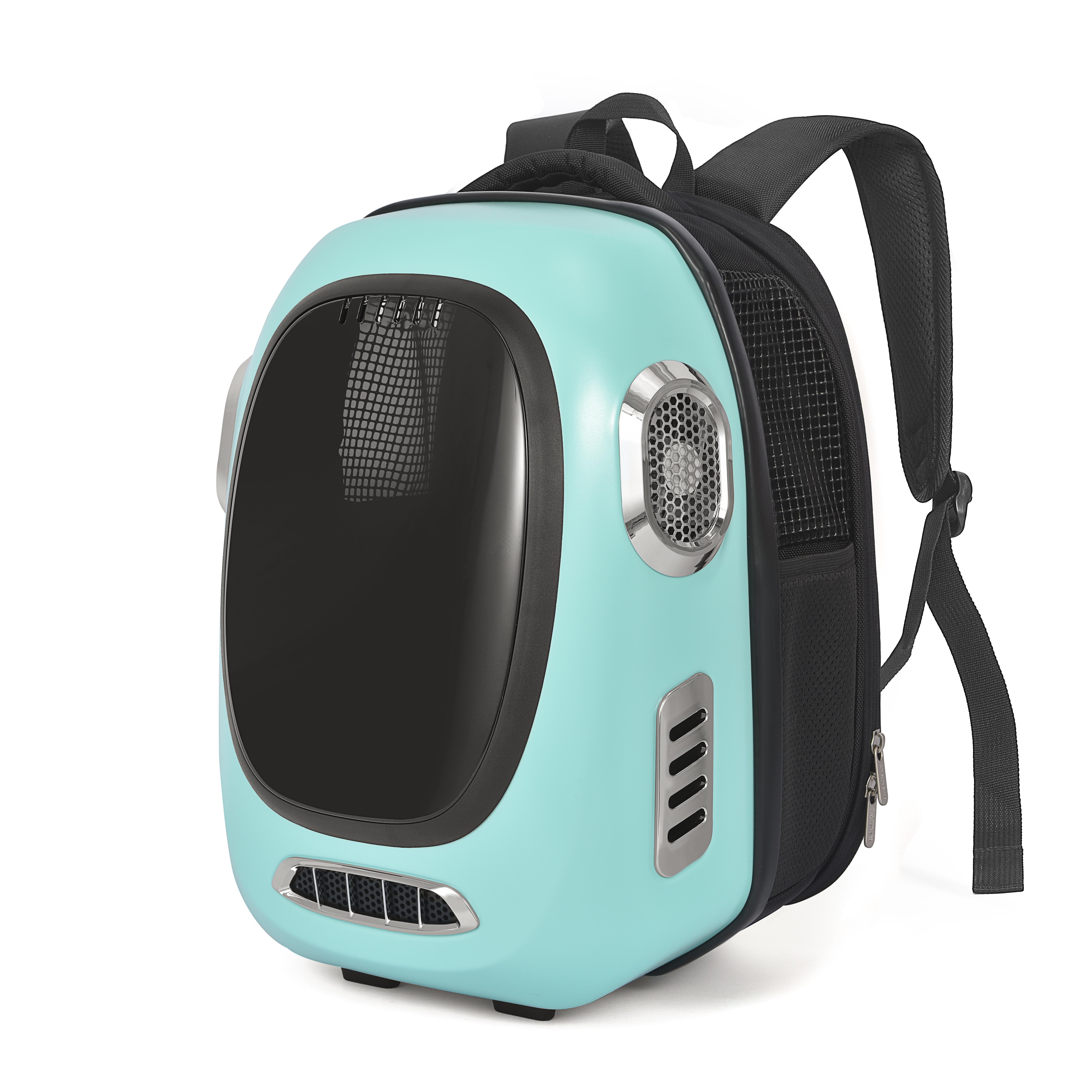 OEM Foldable Pet Backpack Carrier Cotton Hammock for Small Dogs and Cats Portable Zipper Closure Travel Print Pattern