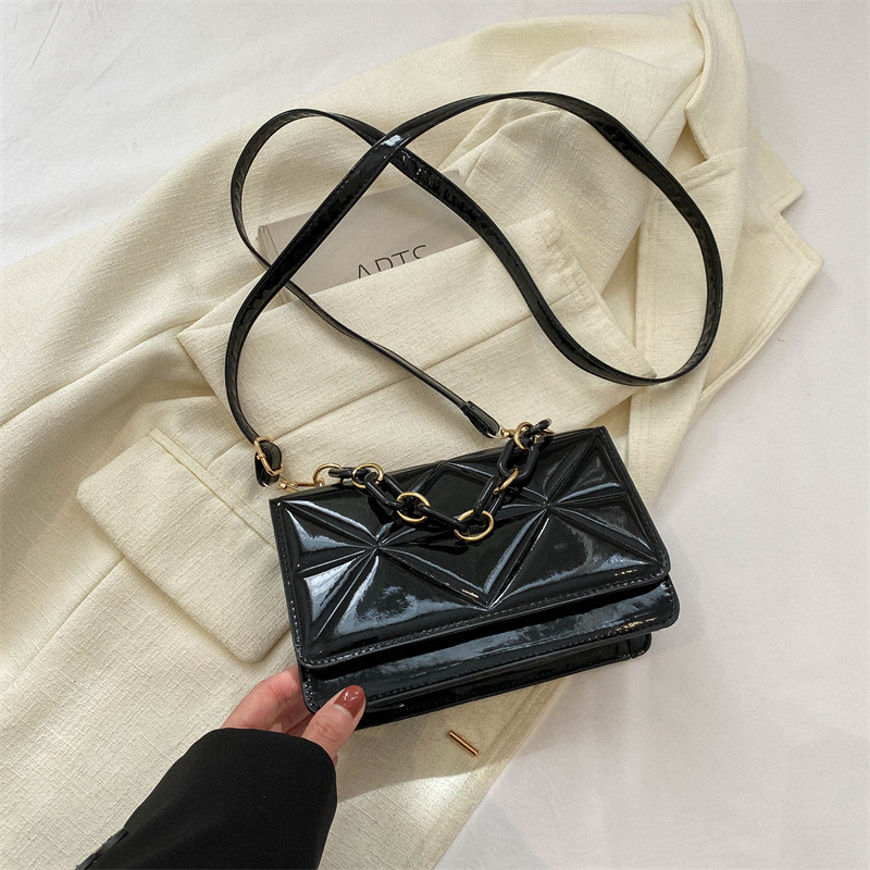Niche popular chain handbag small square new fashion shoulder casual crossbody women's bag