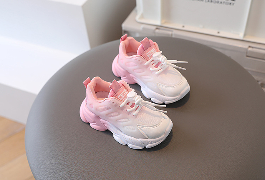 Girls Boys Unisex Mixed Colors Breathable Platform Sneakers 2024 Children Casual Mesh Light Weight Cutefeet Kids Sports Running Shoes Trainers Sizes 2