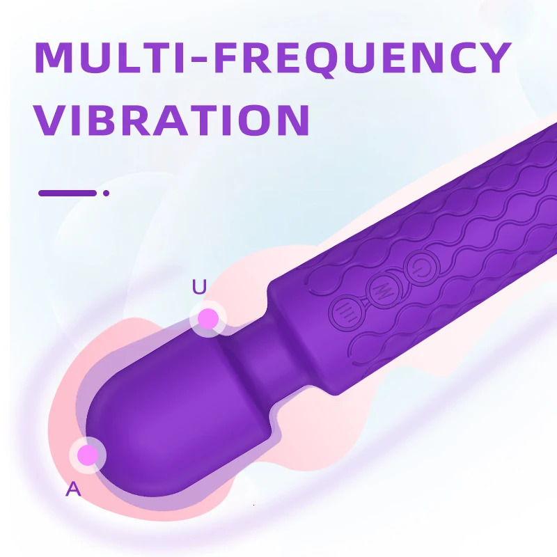 Multi frequency vibration Gspot vaginal clitoral stimulator dildo vibrator adult sex toy 241009