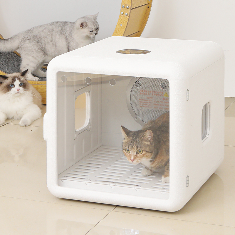 Top Selling 65L Pet Hair Blowing Dryer Machine Household 50dB Silent Automatic Smart Dog Cat Pet Room Dryer Box