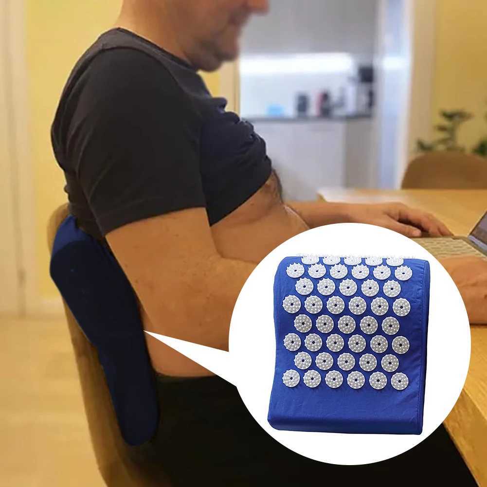 Low back pillow for relieving neck pain deep relaxation needle massage pillow perfect gift idea for relaxation W240819