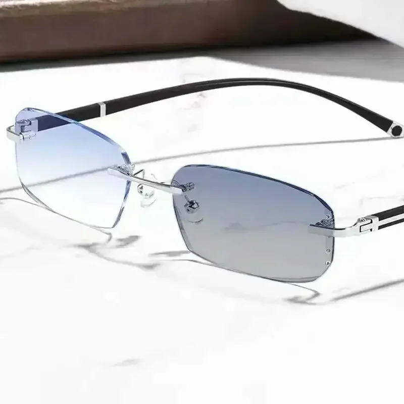 outdoor pochromic reading glasses for men and women UV protective far sighted glasses diamond cut borderless Presbyterian Church 01.04.0 241011