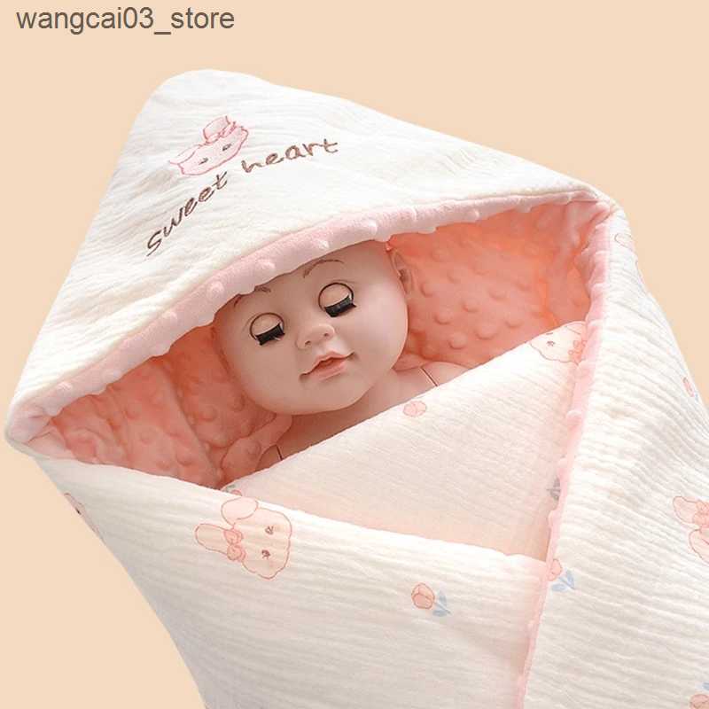 Blankets Swaddling Cotton Blanket Swaddles Wraps Quilt Stroller Blankets Baby Muslin Swaddles Blankets Cover for Toddler Newborn QX2D L240910