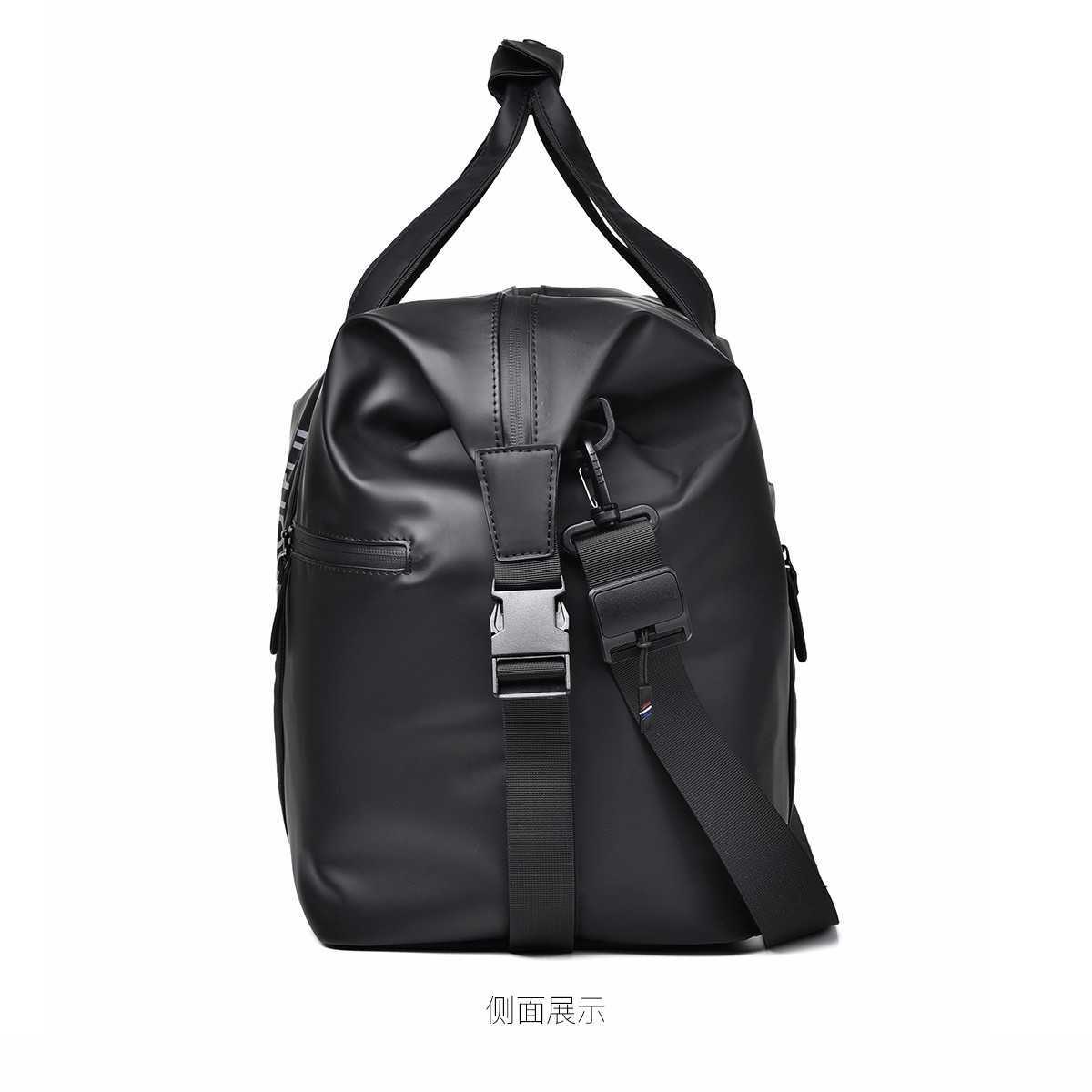 Live streaming hot item travel bag, men's business travel handbag, large capacity short distance travel sports and fitness bag, printable 241015