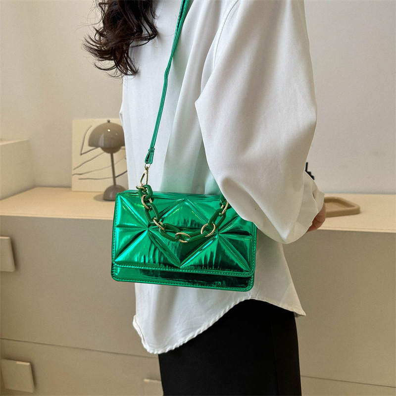 Niche popular chain handbag small square new fashion shoulder casual crossbody women's bag
