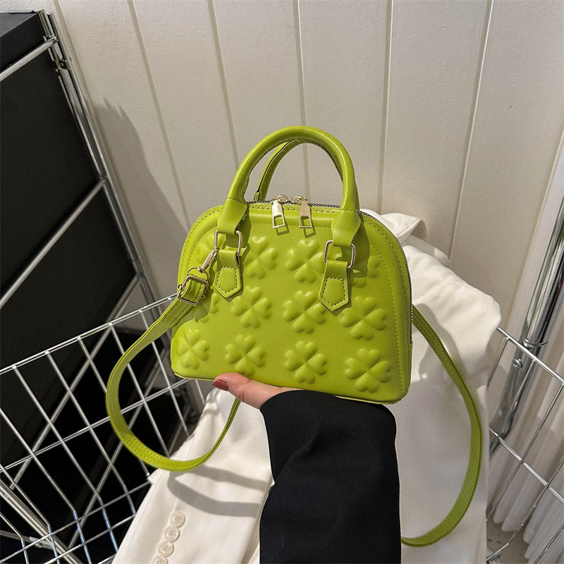 Shell for Women New Fashionable Simple Shoulder Diagonal Cross Bag Western Style Handbag