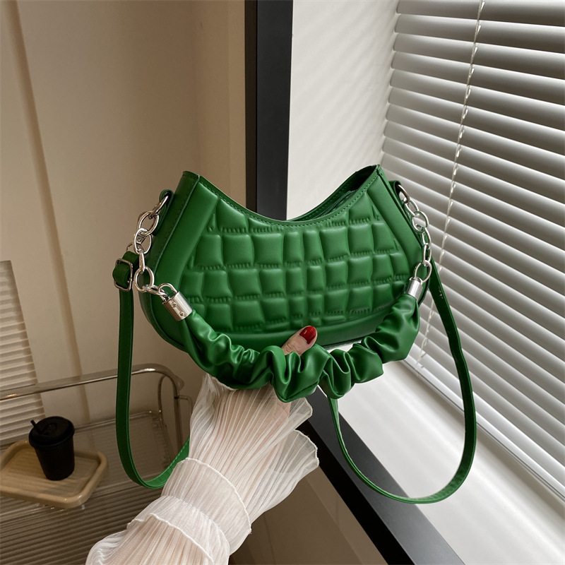 Small niche crescent new fashion minimalist shoulder casual trend crossbody bag for women