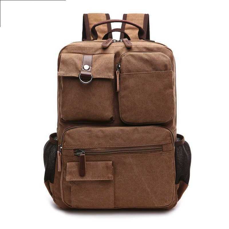 Designer Backpack Bag Mens Korean Version Backpacks University Middle School Bag Students Back Packs Canvas Leisure Bag Computer Travel Bags 230420