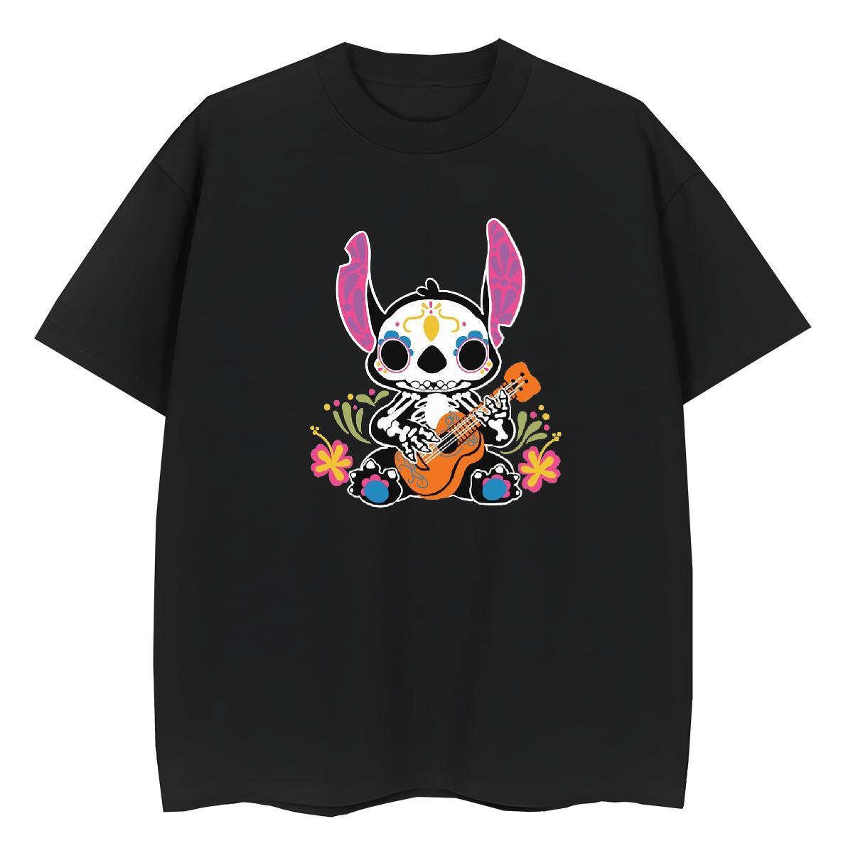 2024 Designer Women T Shirts 100% Cotton 230g Crew Neck Casual Daily Wear skull Woman Tshirt Popular Oversized L-4XL Tops