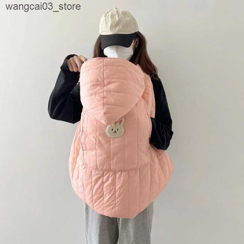 Blankets Swaddling Toddler Blanket Newborn Outerwear Pushchair Swaddling Blanket Hooded Towel Coral Fleece Sleep Sack Babies Travel Gear L240910