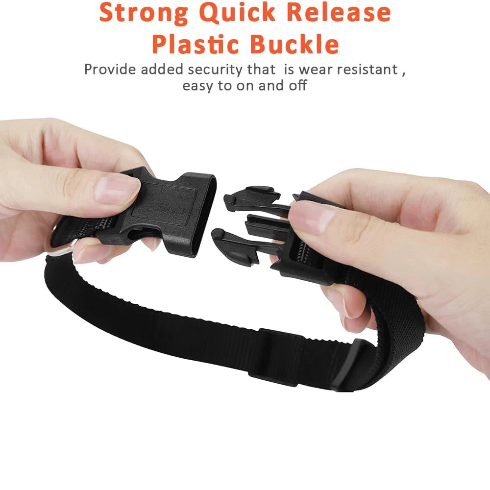 Nylon Webbing Dog Collar Heavy Duty Clip Buckle Solid Pet Basic Collar for Small Medium Dog Chihuahua Teddy Keji Pitbull Bulldog