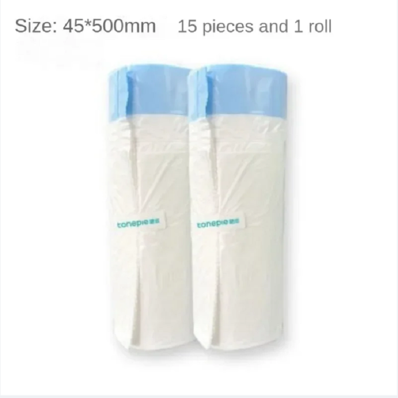 TONEPIE-Cat Litter Box Trash Bag for Pet, Automatic Cat Litter Box, Pet Supplies, Only GARBAGE Bags, 1 Roller 15 Pieces
