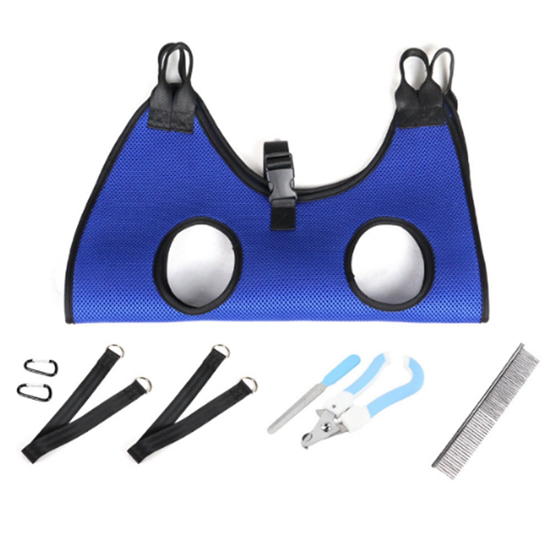 New Pet Grooming Hammock Helper XS-L Dog Hammock Repairing Nails In Beauty Hammock Restraint Bag Pet Accessories