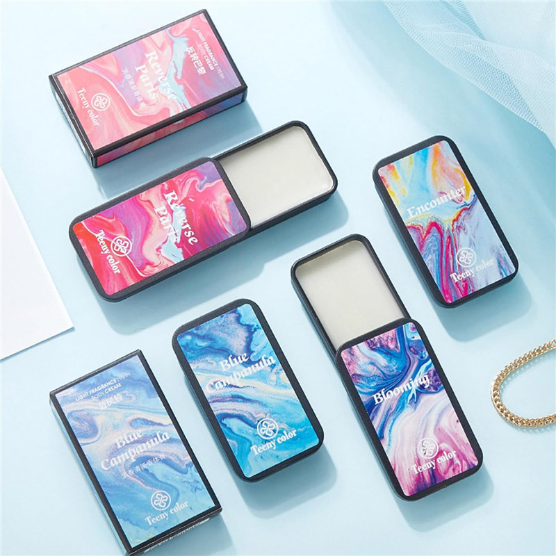 Solid Balm Solid Perfume Portable Pocket Balm Perfume Perfect for Travel Use Natural Fragrance Parfum for Men and Women