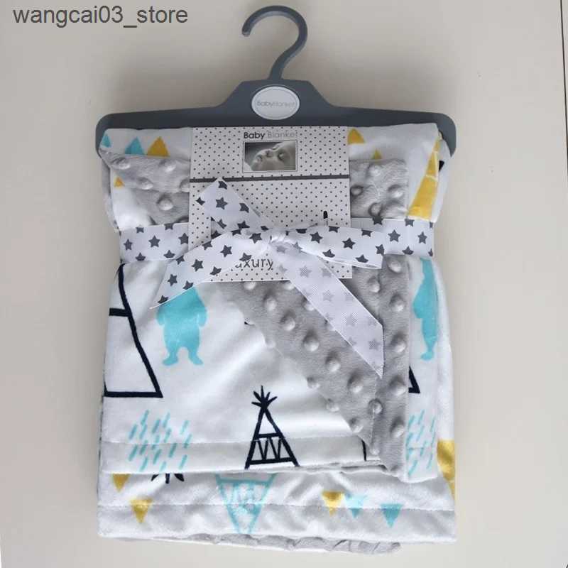 Blankets Swaddling High Quality Baby Blanket Winter Flannel Fleece Flamingo Blanket Infant Swaddle Stroller Wrap For Newborn Baby Bedding Blankets L24