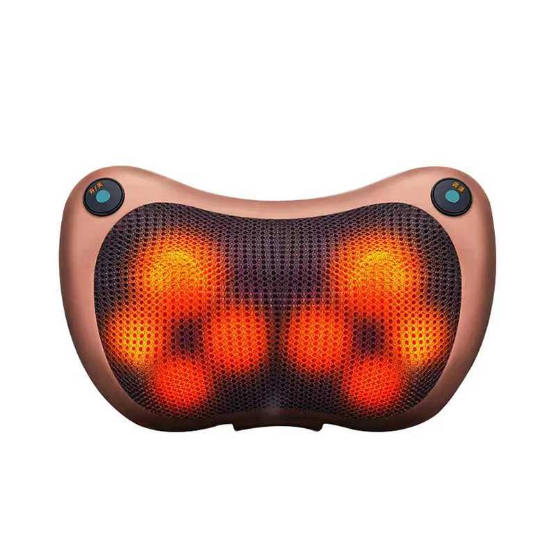 Massage pillow finger pressure 3-speed head relaxation electric shoulder back waist multifunctional massage pillow W240819