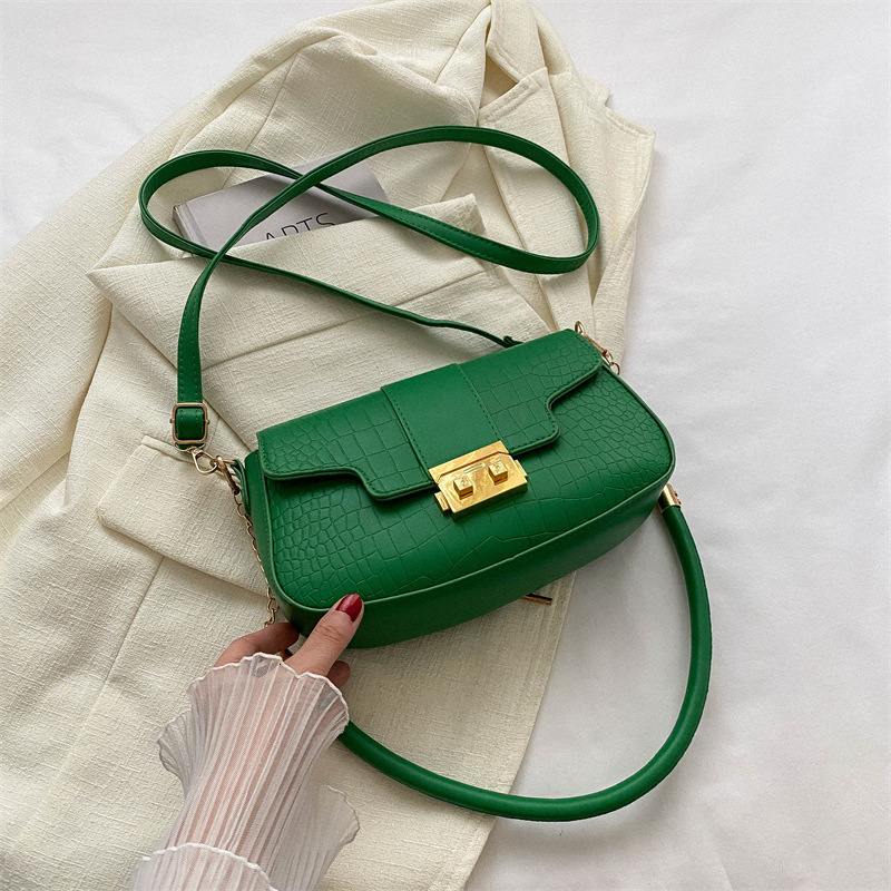 Women's New Fashion Simple Shoulder Leisure Commuter Crossbody Trend Small Square Bag