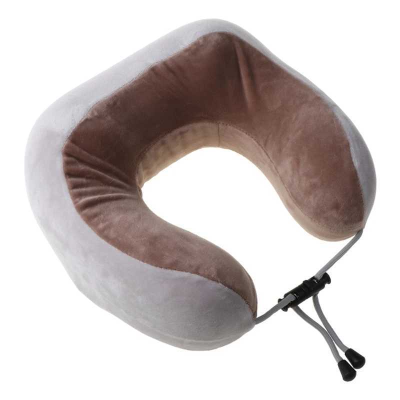 Car U-shaped electric massage pillow multifunctional Cervical Vertebra massager heated neck protector massage direct delivery W240819