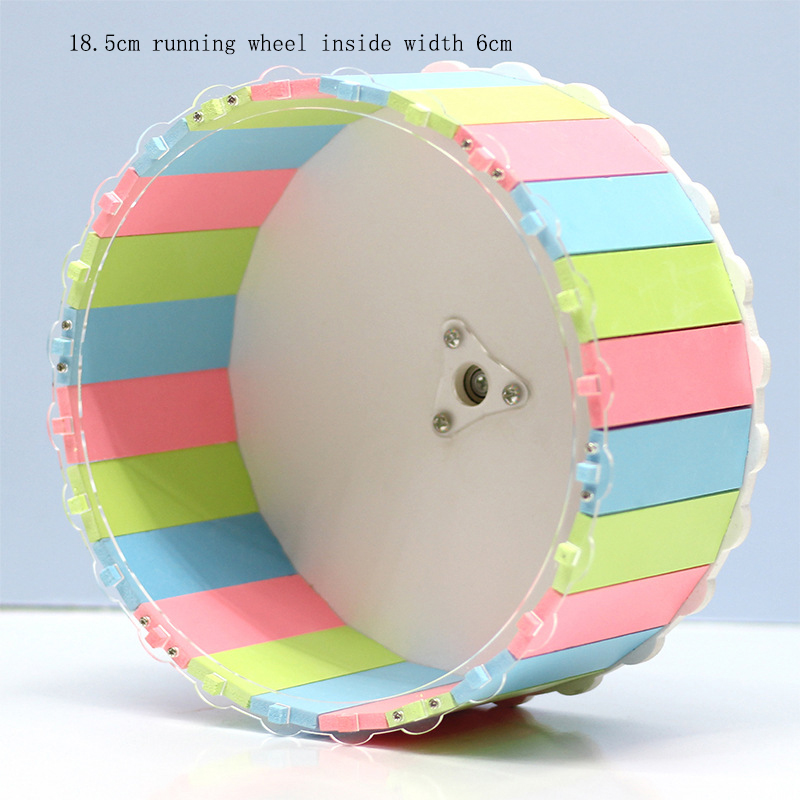 Sport Wheel Hamster Disc Exercise Wheel Silent Rotatory Jogging Wheel Hamster Running Wheel Funny Running Disc Toy Pet