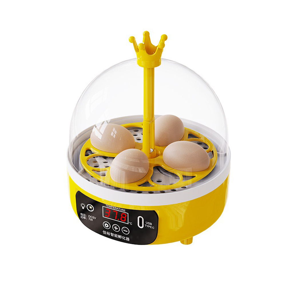 Automatic/Manual incubator Small thermostatic incubator for home Humidity control noiseless insulated foam egg incubator