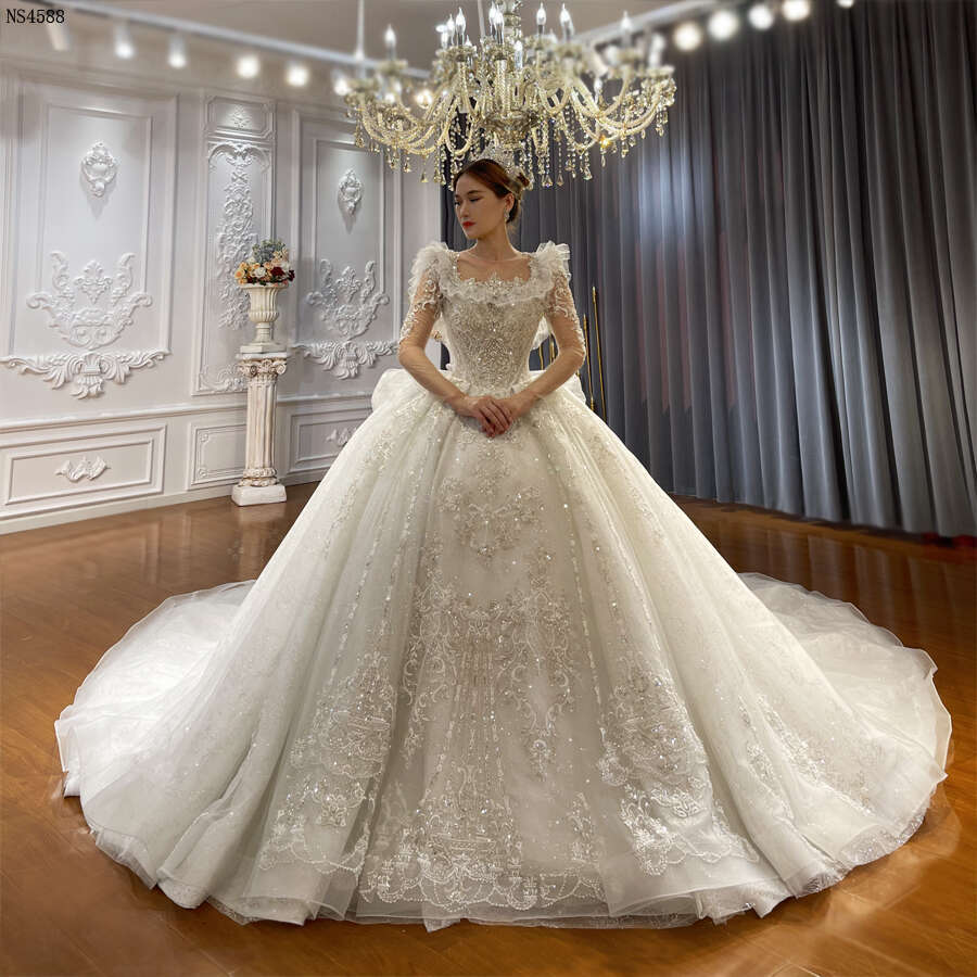 Wedding For Woman Ball Gown Dresses Sleeves