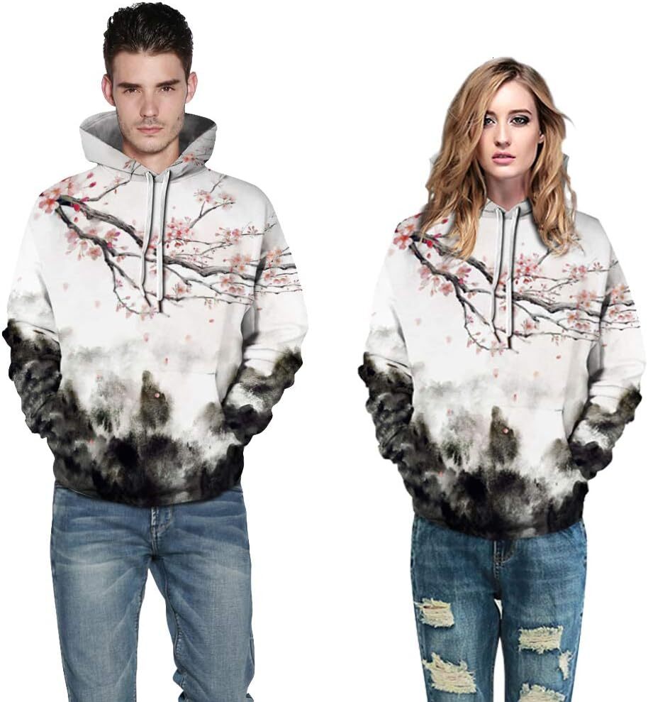 Hoodie for Mens Womens Unisex 3D Cartoon Cosmic Galaxy Printed Pullover Hoodies Hooded Sweatshirts for Sport and Party Graphic Hoodies sweatshirt