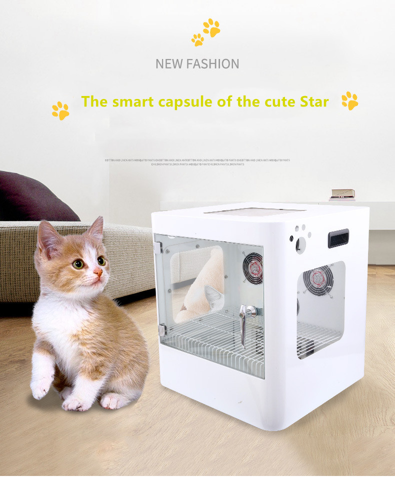 Hot selling automatic cat dog dryer pet hair blowing water drying box pet blow dryer