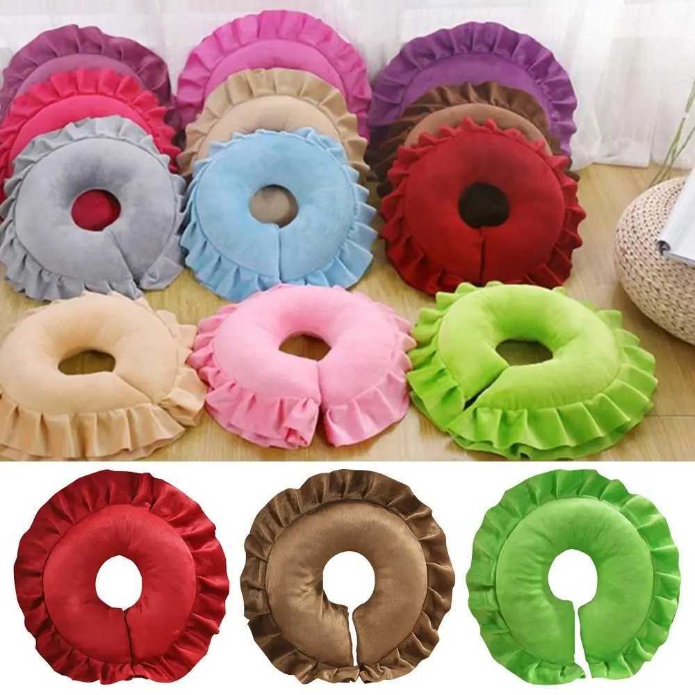 Soft cushion massage tool slow rebound flower shaped detachable U-shaped pillow facial pillow facial massage pillow W240819