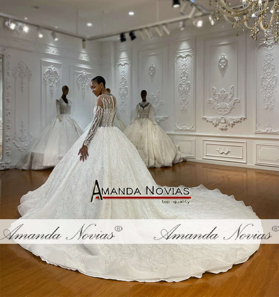 Fashion Design Wedding Gowns Real Sample